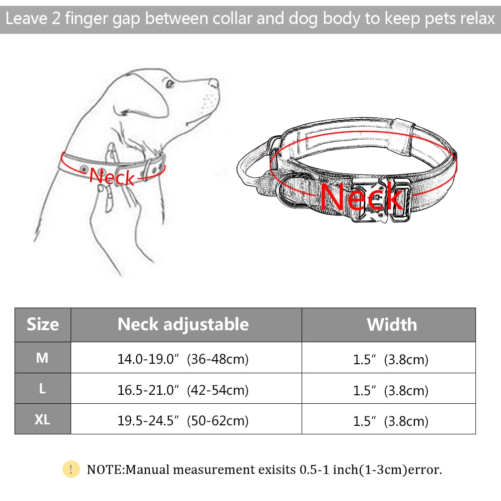 GeDog 4.0 Militärisches Hundehalsband Camouflage & mehr